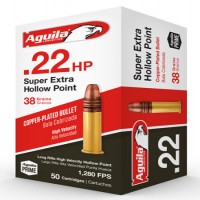 Aguila Super Extra High Velocity CP HP Ammo