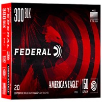 Federal American Eagle Blackout Boat-Tail BT FMJ Ammo