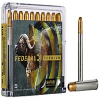 Federal Premium Safari Cape-Shok Trophy Bonded Sledgehammer Solid TBSH Ammo