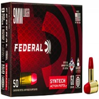 Federal American Eagle Luger Total Syntech Jacket Flat Nose TSJFN Ammo
