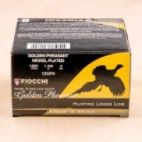 Fiocchi Golden Pheasant Nickel Plated Lead 1-3/8oz Ammo