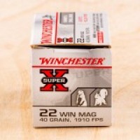 Winchester Super-X WMR JHP Ammo