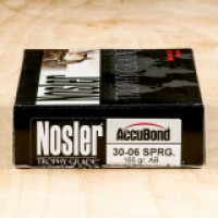 NoslerCustom Trophy Grade Accubond Polymer Tip Ammo