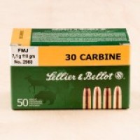 Sellier & Bellot FMJ Ammo