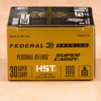 Federal Personal Defense HST JHP Ammo