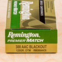 Remington Premier Match OTM Ammo