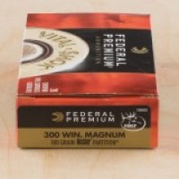 Federal Nosler Partition Ammo