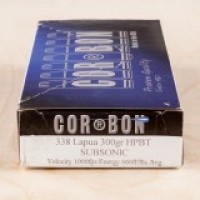 Corbon Performance Match Subsonic HPBT Ammo