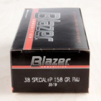 Bulk Blazer FMJ +P Ammo