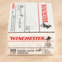 Winchester FMJ +P Ammo