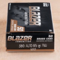 CCI Blazer Brass FMJ Ammo