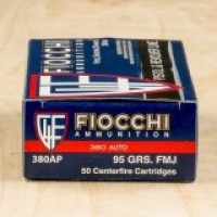 Fiocchi FMJ Ammo