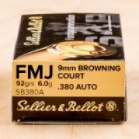 Sellier & Bellot FMJ Ammo