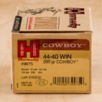 Hornady Cowboy LFN Ammo