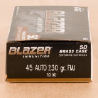 Bulk Blazer Brass FMJ Ammo