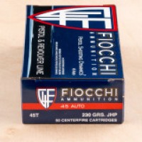 Fiocchi JHP Ammo