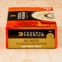 Bulk Semi-Wadcutter Match Federal Gold Medal FMJ Ammo
