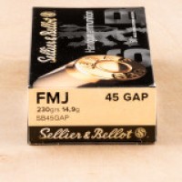 Sellier & Bellot FMJ Ammo