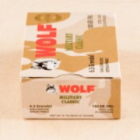 Bulk Wolf Military Classic FMJ Ammo