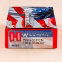 Hornady American Whitetail InterLock SP Ammo