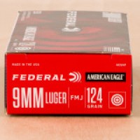 Federal American Eagle Luger FMJ Ammo