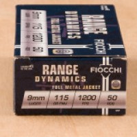 Bulk Fiocchi FMJ Ammo