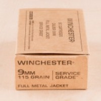 Bulk Winchester Service Grade FN FMJ Ammo