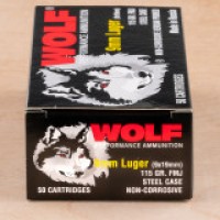 Bulk Wolf FMJ Ammo