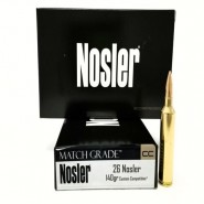 26 Nosler Ammo