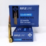 7.5x55mm Swiss Ammo