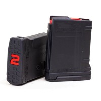 nd2 Mod-2 DPMS LR-308/SR-25 10 Round Magazine .308 Winchester Anti-tilt Super Follower Stainless Steel Spring Polymer Matte Black Ammo
