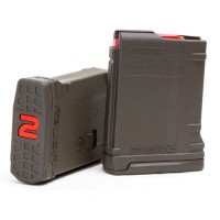 nd2 Mod-2 DPMS LR-308/SR-25 10 Round Magazine .308 Winchester Anti-tilt Super Follower Stainless Steel Spring Polymer OD Green Ammo