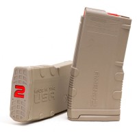 nd2 Mod-2 DPMS LR-308/SR-25 20 Round Magazine .308 Winchester Anti-tilt Super Follower Stainless Steel Spring Polymer Flat Dark Earth Ammo