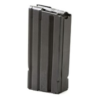  AR-15 5 Round Magazine .450 Bushmaster Stainless Steel Matte Black Finish Ammo