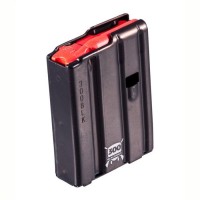  Tactical AR-15 .300 Blackout 10 Round Aluminum Magazine With D&H Red Follower Black Anodized Ammo