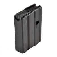  Tactical AR-15 .450 Bushmaster 4 Round Aluminum Magazine With D&H Black Follower Black Anodized Ammo