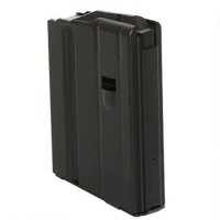 AMAG By C-Products Defense LR-308/SR-25 Magazine .308 Winchester 5 Rounds Stainless Steel Black 5X08041185CPD Ammo