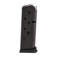 ander 1911 Officer/Defender Magazine .45 ACP 7 Rounds Steel Construction Matte Black Finish Ammo