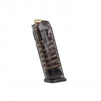 te Tactical Systems Pistol Magazine 9mm Luger 17 Rounds For Glock 17 Carbon Smoke Ammo