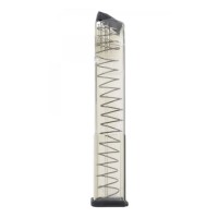  SIG Sauer P320 Aftermarket 40 Round Magazine 9mm Luger Polymer Translucent Clear Ammo