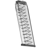  Smith & Wesson M&P Aftermarket 17 Round Magazine 9mm Luger Polymer Translucent Clear Ammo