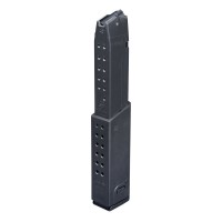 ss-USA Mag-Ex2 Magazine 10mm Auto Glock 20/Kriss Vector Extended Magazine 33 Rounds Capacity Polymer Matte Black Ammo