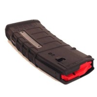 pul PMAG Windowed LWRC Six8 6.8 SPC Magazine 30 Rounds Polymer Black L040038C01 Ammo