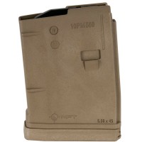 sion First Tactical AR-15 Magazine .223 Rem/5.56 NATO 10 Rounds Polymer Scorched Dark Earth Ammo