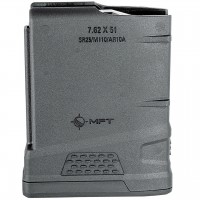 sion First Tactical AR10 Magazine 7.62 X 51 NATO 10 Rounds Polymer Black Ammo