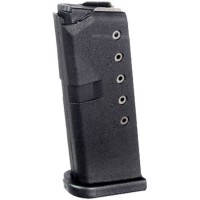 Mag .380 ACP 6 Round Magazine For Glock 42 Polymer Black GLK-10 Ammo