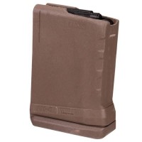 Mag RM5 Rollermag 5 Round AR-15 Magazine .223 Remington/5.56 NATO Roller Anti Tilt Follower Technapolymer Flat Dark Earth Ammo