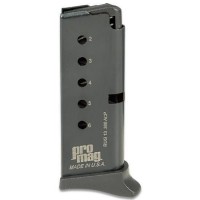 Mag Ruger LCP 6 Round Magazine .380 ACP Blued Finish Ammo