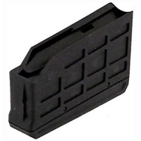 chester XPR Magazine Short Action Standard Cartridges 3 Round Detachable Box Magazine Matte Black Ammo