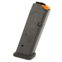 pul MAG546BLK PMAG GL9 17rd 9mm Luger Compatible WGlock 1719263445 Black Polymer  Ammo